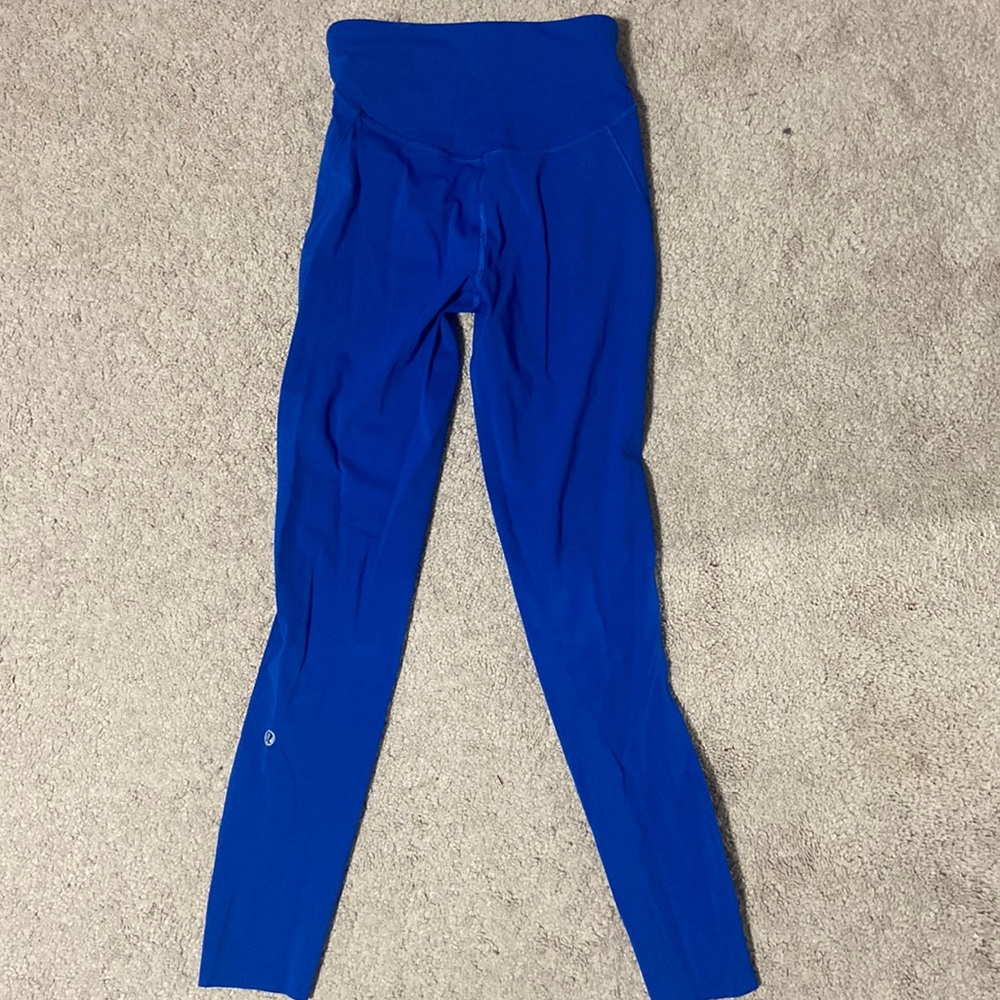 Blue lululemon leggings